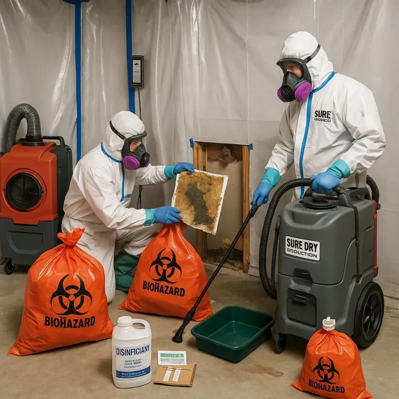 Contaminated Water Handling Protocols process in Wood Dale, IL