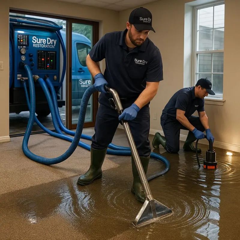 Water Extraction and Removal process in Wood Dale, IL
